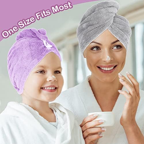 Hair Wrap Towel  - Quick Drying, Microfiber Towel for Hair