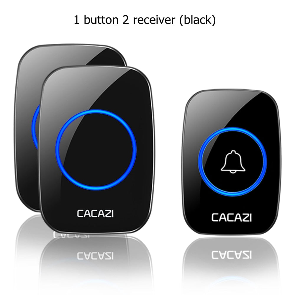 Wireless Doorbell System - Electronic Door Bell with Chime