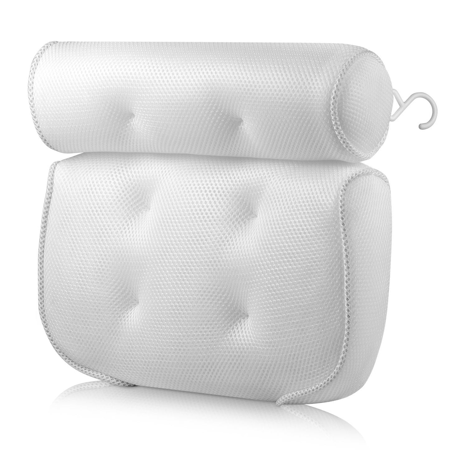 Bath Pillow for Bathtub - Soft Support for Neck, Head and Back