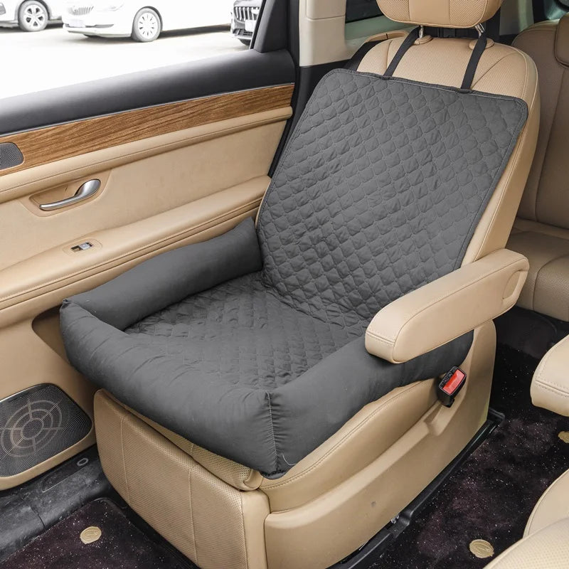Dog Car Seat Bed – Travel Booster for Small Dogs