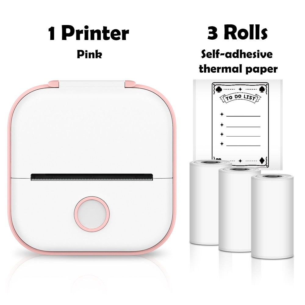 Portable Mobile Photo Printer, Mini Photo Printer - Android / I Phone Photo Printer