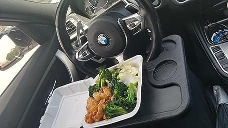 Steering Wheel Tray - Car Table for Eating & Working