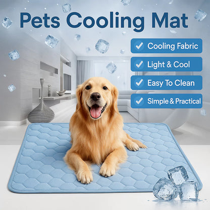 Dog Cooling Mat – Pressure-Activated Cooling Pad for Dogs of All Sizes