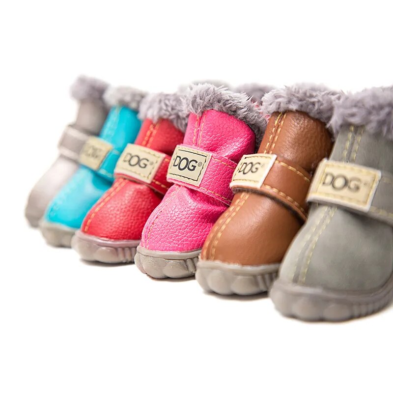 Dog Snow Boots - 4 Pcs/set Dog Uggs For Small Dogs