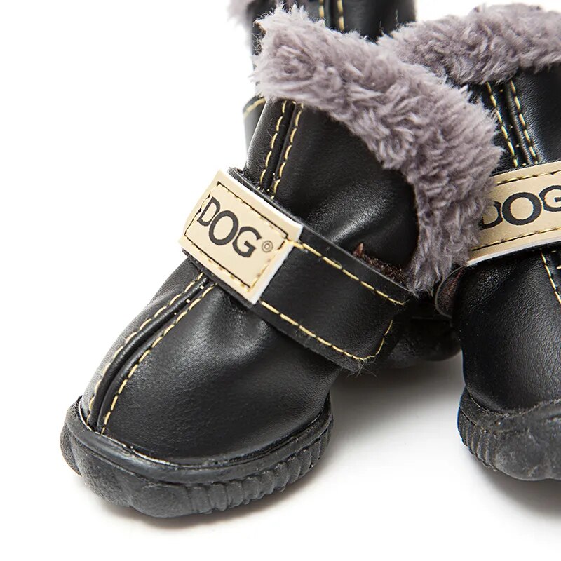 Dog Snow Boots - 4 Pcs/set Dog boots For Small Dogs