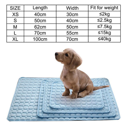 Dog Cooling Mat – Pressure-Activated Cooling Pad for Dogs of All Sizes