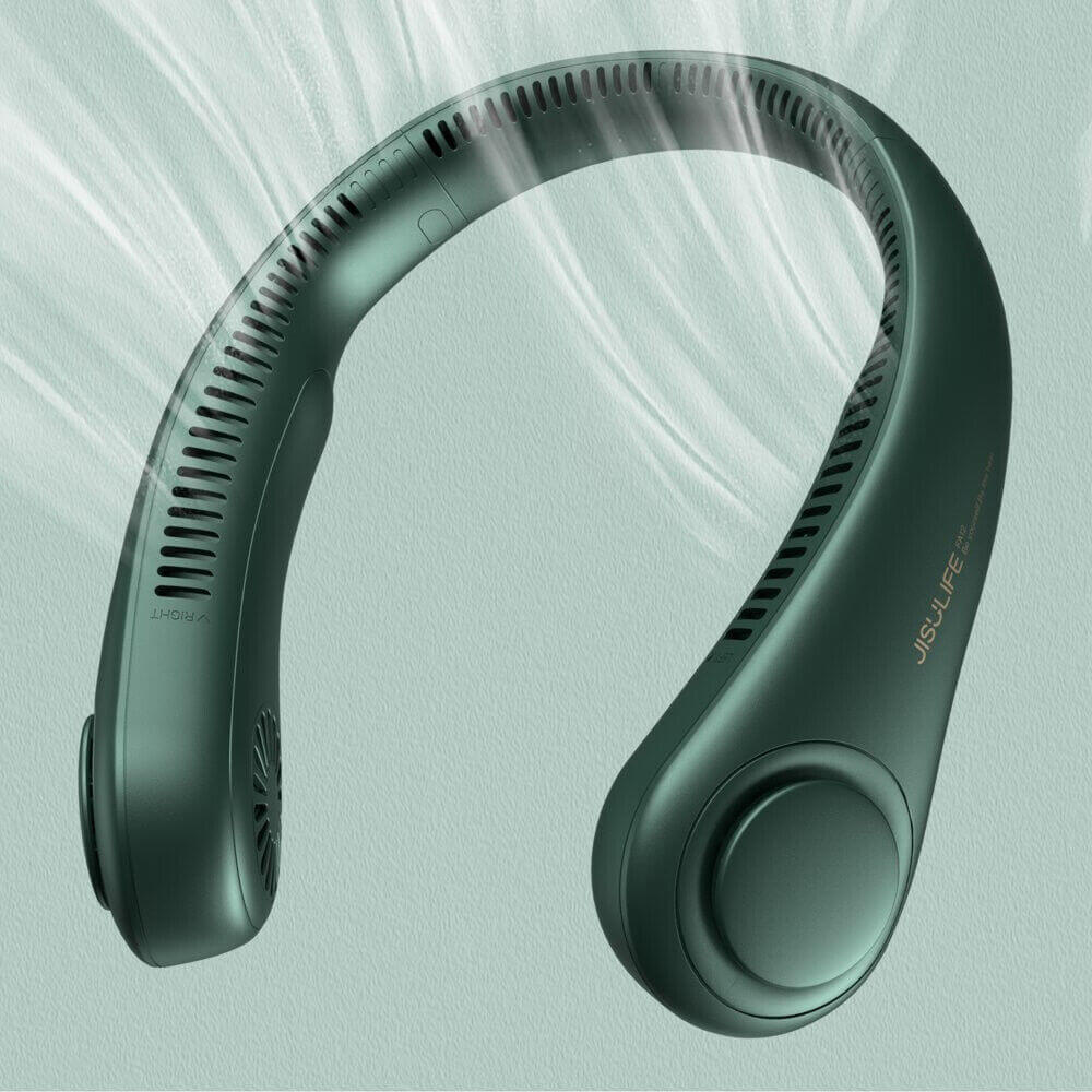 Green Portable Neck Fan