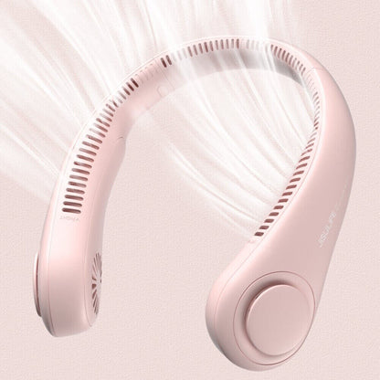 Pink Portable Neck Fan