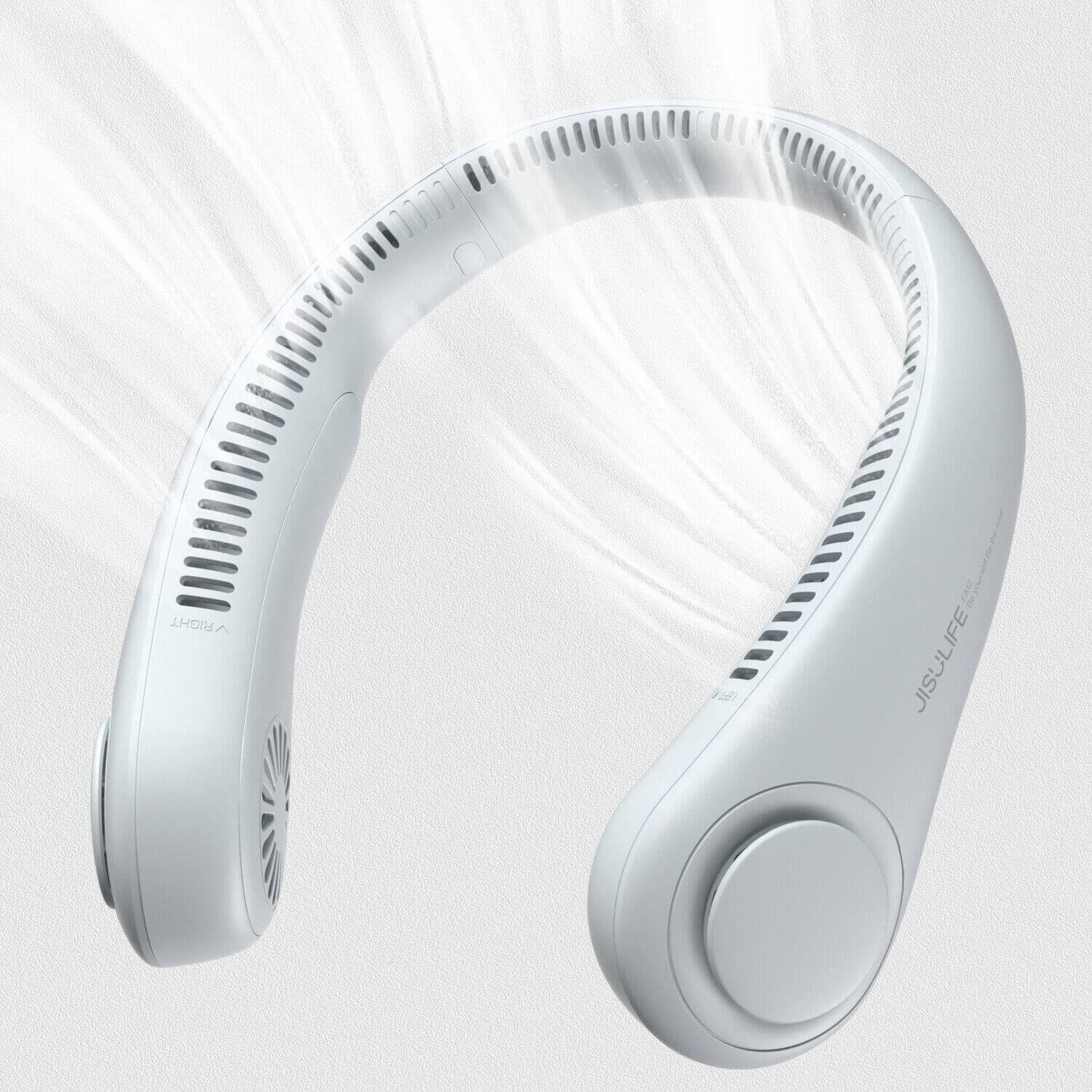 White Portable Neck Fan 