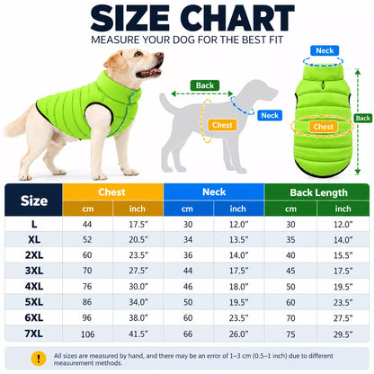 Reversible dog puffer jacket winter dog jacket buy dog winter coat