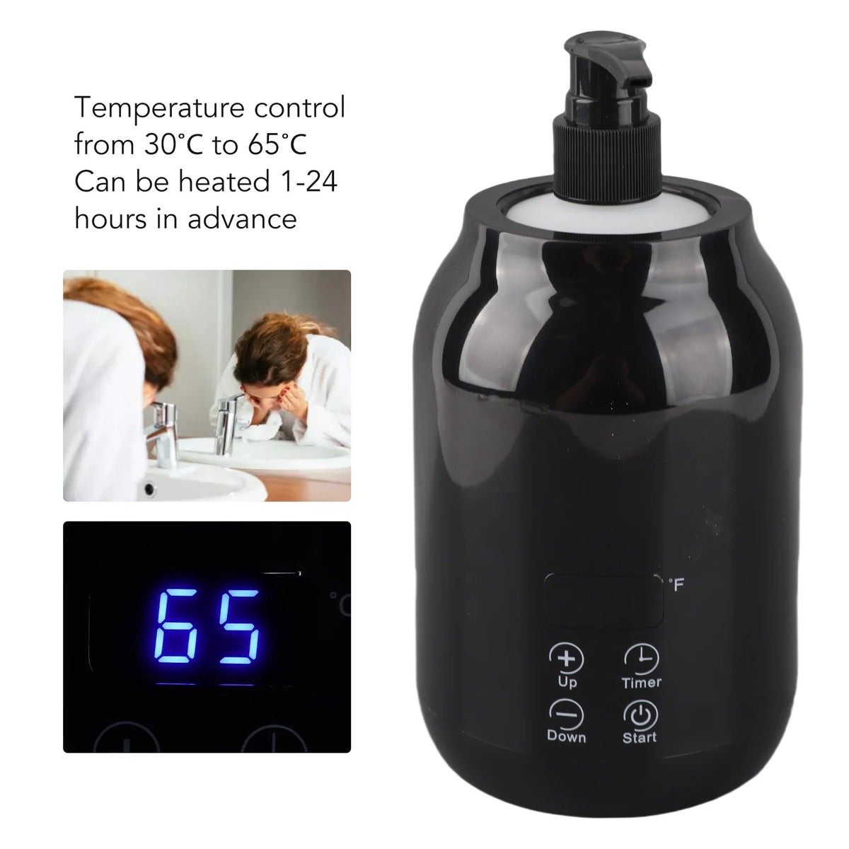 Massage Oil Warmer - Portable Electric Bottle Warmer