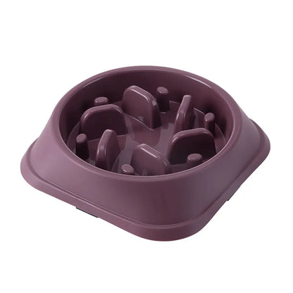 Slow Feeder Dog Bowl - Puzzle Bowl for Wet & Dry Food