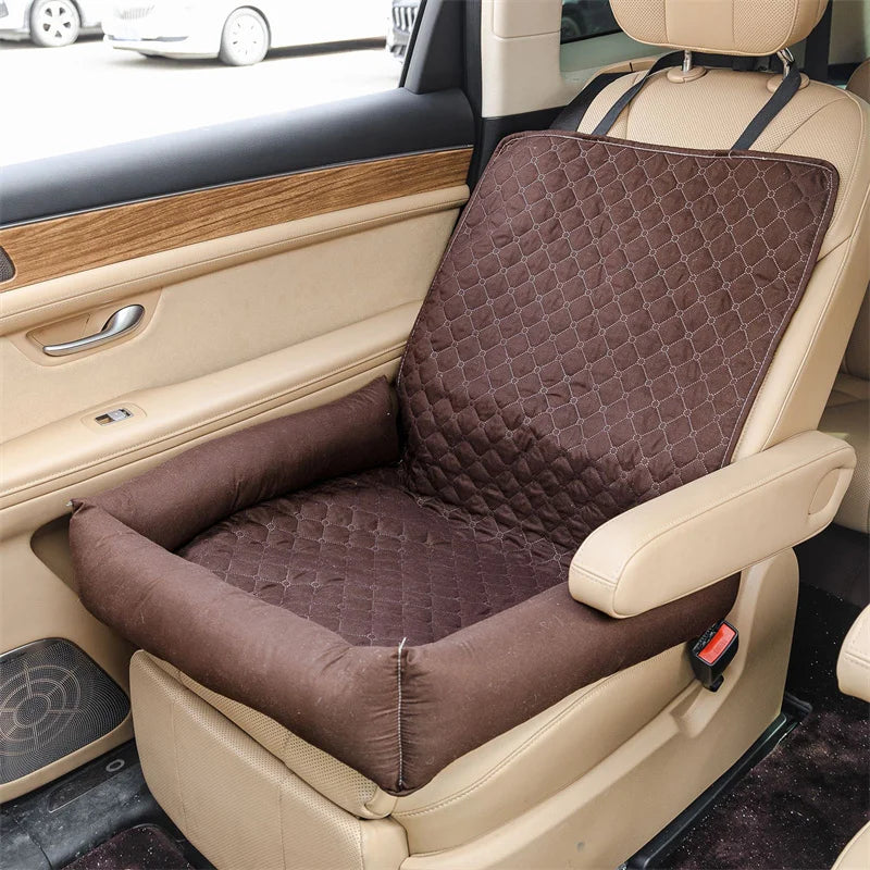 Dog Car Seat Bed –  Travel Booster for Small Dogs