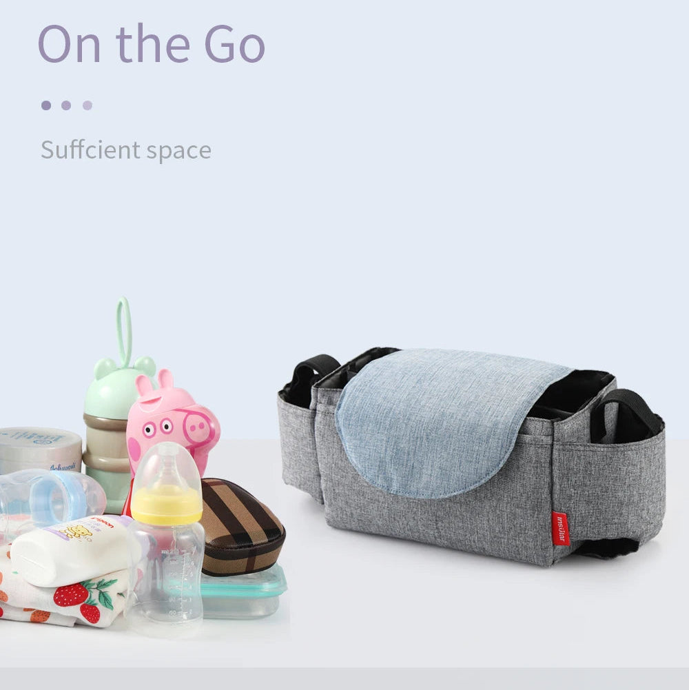 Universal Stroller Organizer – The Ultimate Stroller Caddy for Busy Parents