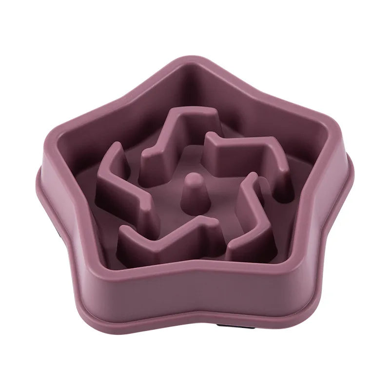 Slow Feeder Dog Bowl - Puzzle Bowl for Wet & Dry Food