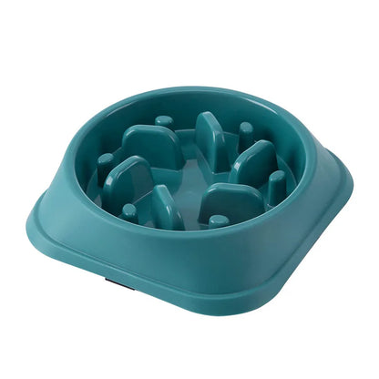 Slow Feeder Dog Bowl - Puzzle Bowl for Wet & Dry Food