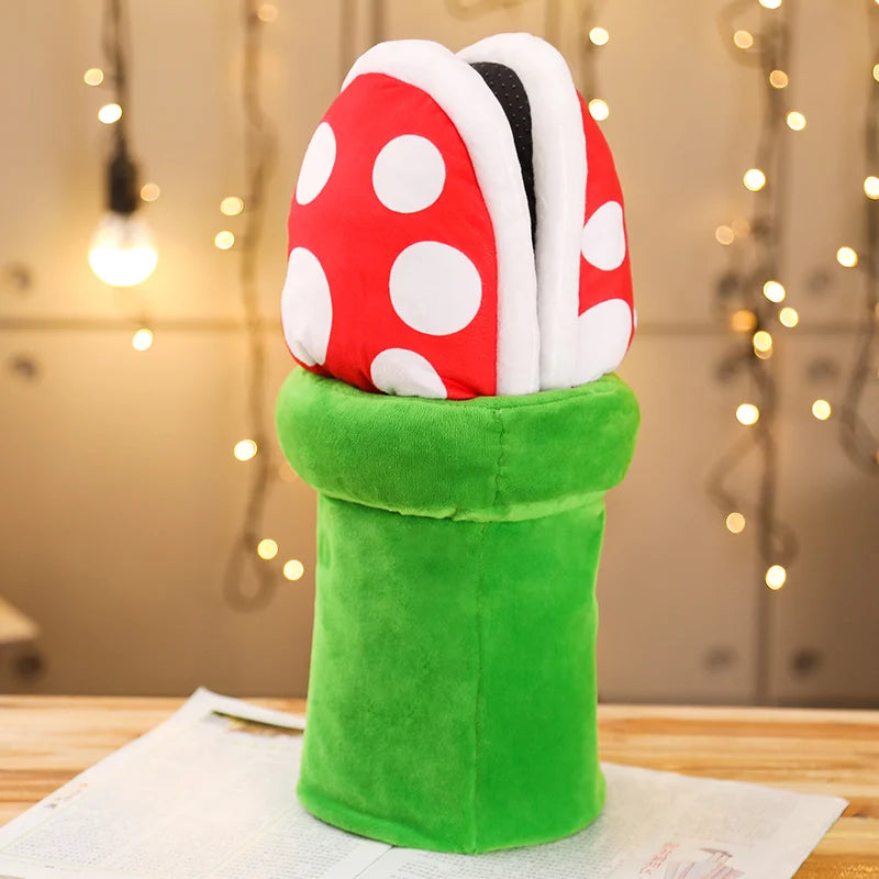 Mushroom Plant Slippers- Plush Plant Slippers