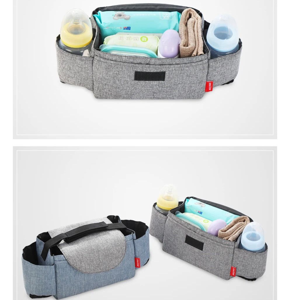 Universal Stroller Organizer – The Ultimate Stroller Caddy for Busy Parents