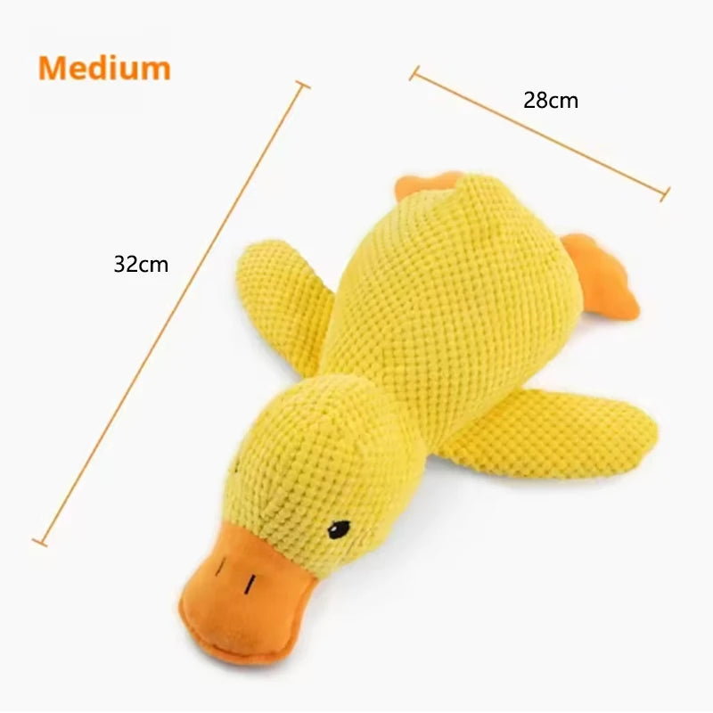 Duck Toy for Dogs - Quacking Plush Duck Dog Toy