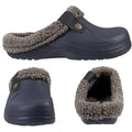 Women's Fur Lined Clogs - Cozy Slip-On Clog Shoes