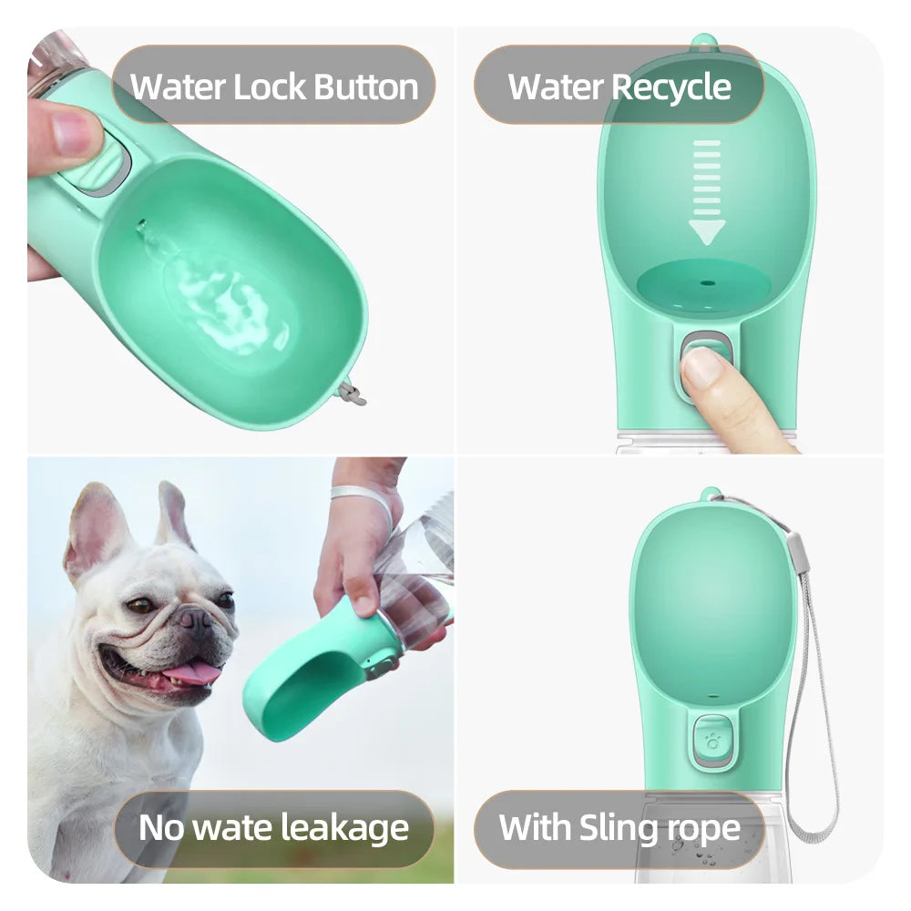 Water Bottle for Dogs - Portable Dog Water Bottle