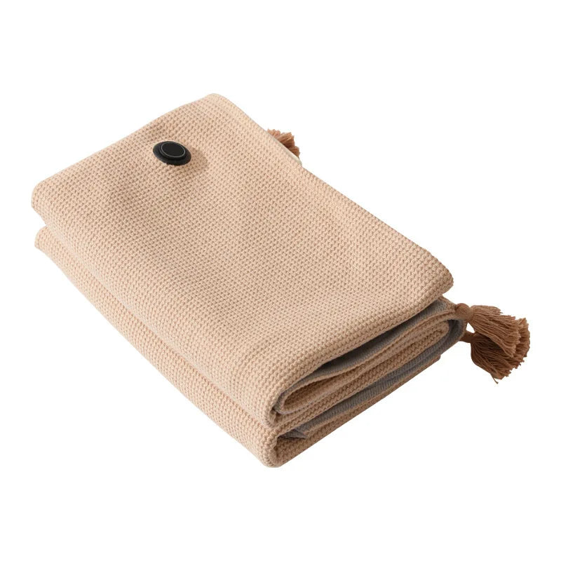 USB Heated Shawl - Wearable Heated Blanket with 3 Heat Settings