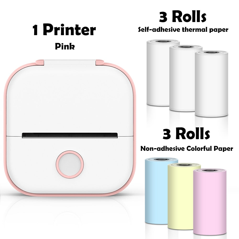Portable Mobile Photo Printer, Mini Photo Printer - Android / I Phone Photo Printer