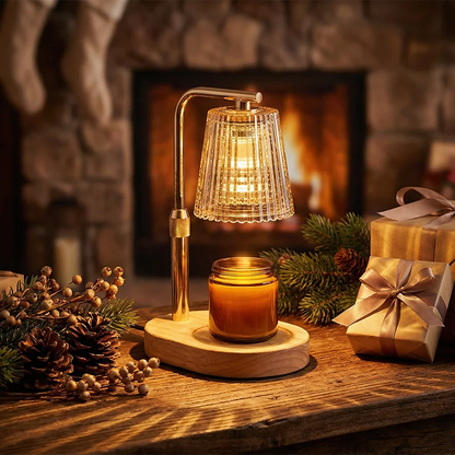 Candle Warmer Lamp with Timer and Dimmer