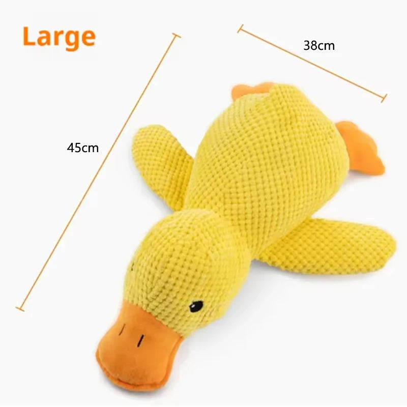 Duck Toy for Dogs - Quacking Plush Duck Dog Toy