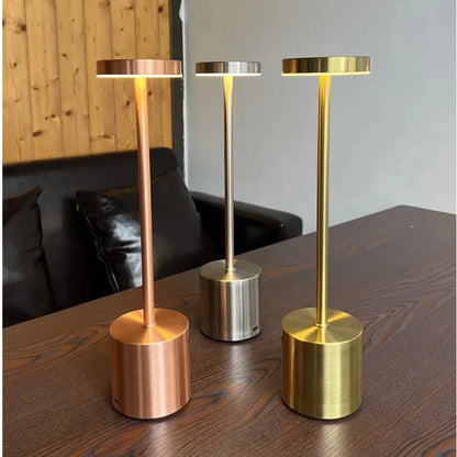 Cordless Table Lamp - USB Rechargeable Dimmable LED Lamp
