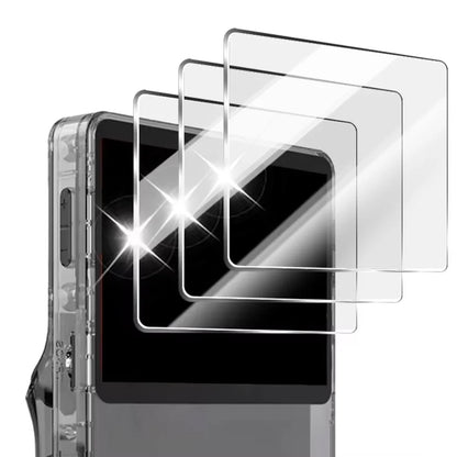 4-in-1 Protective Carrying Case + 3 Glass Screen Protectors for R36S Retro Gaming Handheld