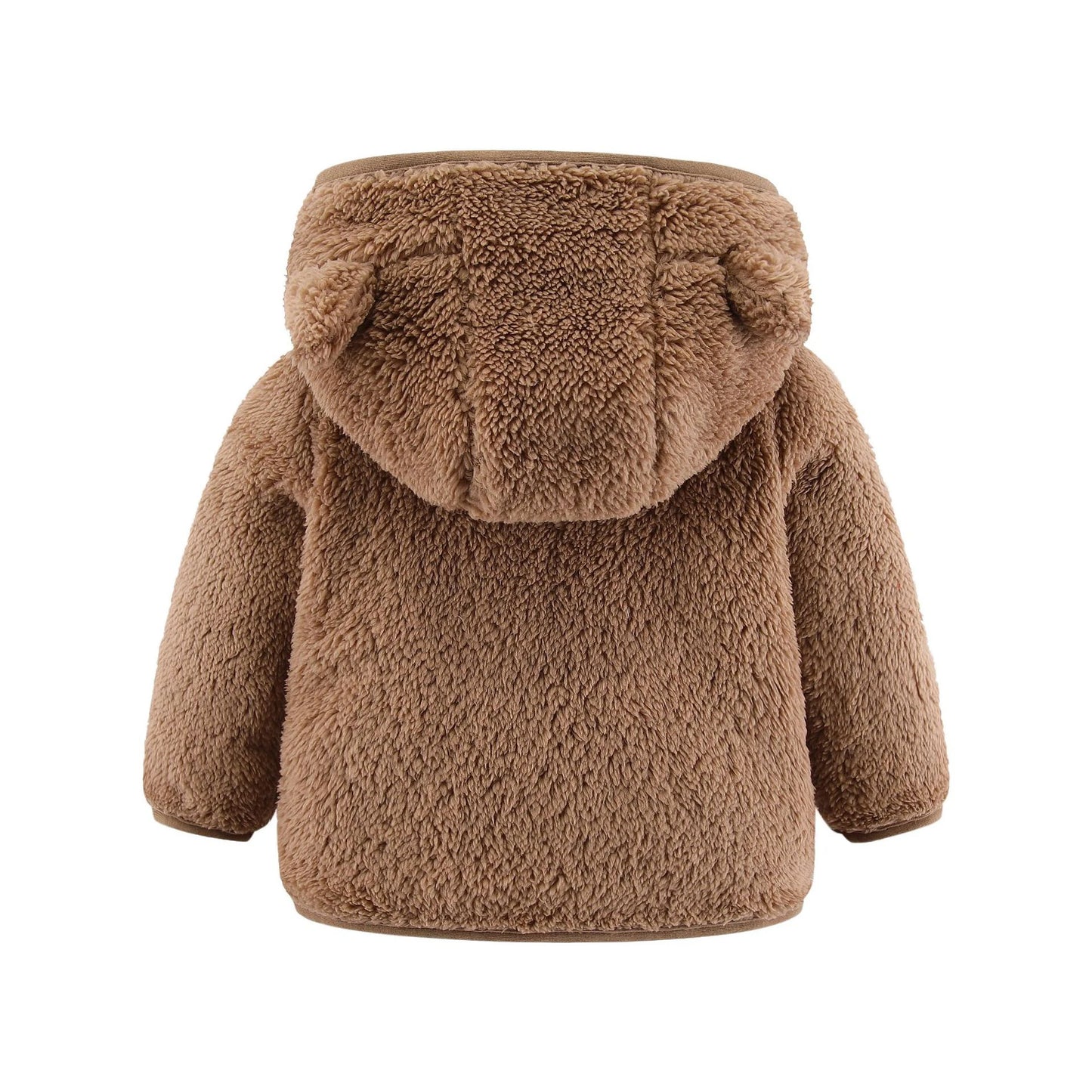 Infant Winter Jacket with Bear Ears - Cozy Baby Jacket for 0-2 Years