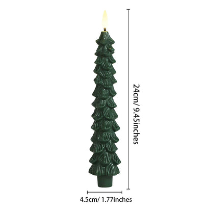 Flameless Christmas Tree Candles - LED Christmas Candles