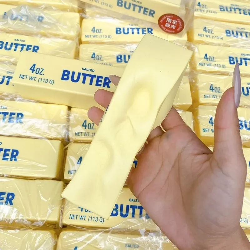 Butter Squishy - Slow Rise Foam Sensory Squeeze Toy