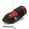 Dog Snow Boots - 4pcs/set Waterproof Anti-slip Dog Shoes for Snow, Ice & Rain