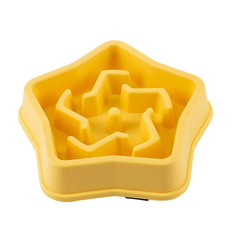 Slow Feeder Dog Bowl - Puzzle Bowl for Wet & Dry Food