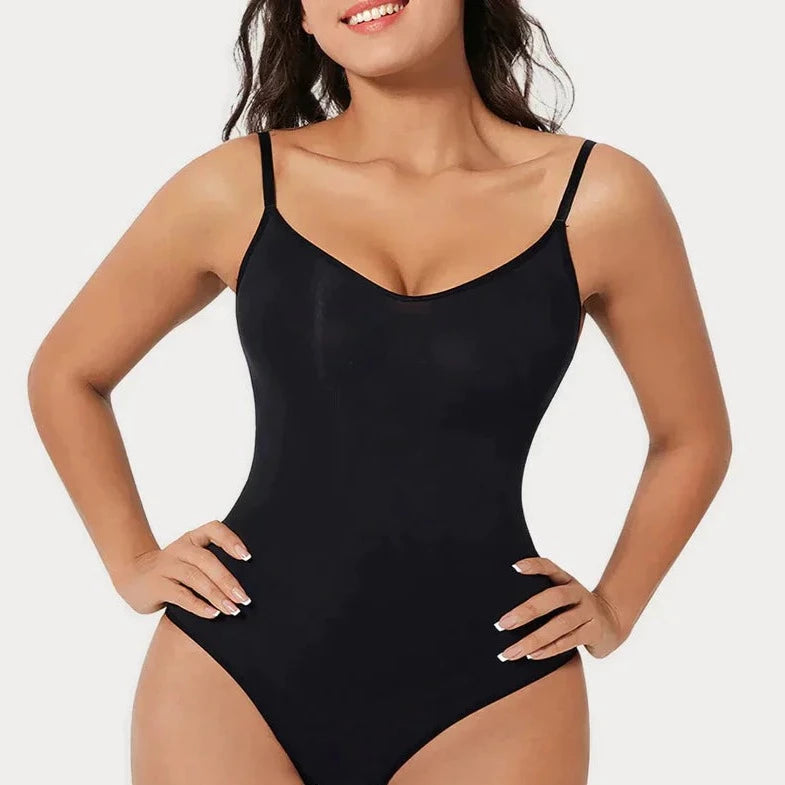 Slimming bodysuit top