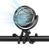 Load image into Gallery viewer, Stroller Fan - Top Rated Stroller Fan -Rechargeable Portable Fan for Stroller, Crib, Pram