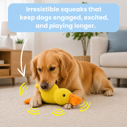 Duck Toy for Dogs - Quacking Plush Duck Dog Toy