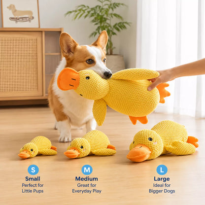 Duck Toy for Dogs - Quacking Plush Duck Dog Toy