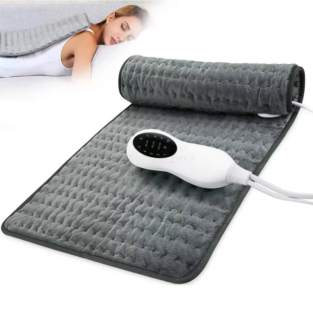 Electric Heating Pad - Massaging Weighted Heating Pad 30 x 60cm