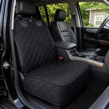 Front Car Seat Cover for Dogs -  Waterproof Car Seat Protector for Dogs