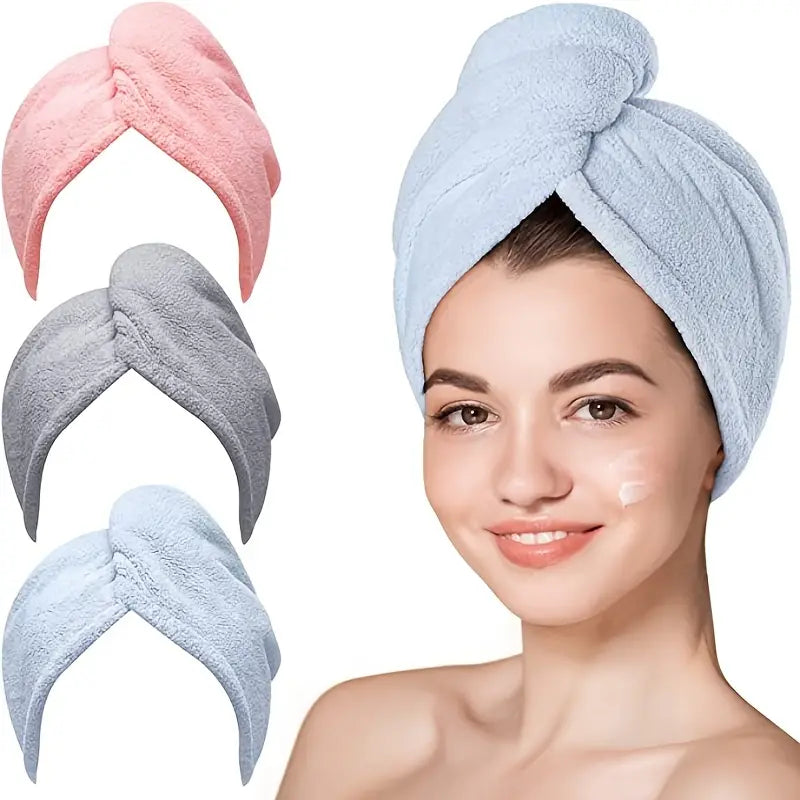 Fast-Drying Hair Wrap Solution