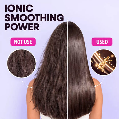 Heated Round Brush - Thermal Blowout Brush for Easy Home Blowouts