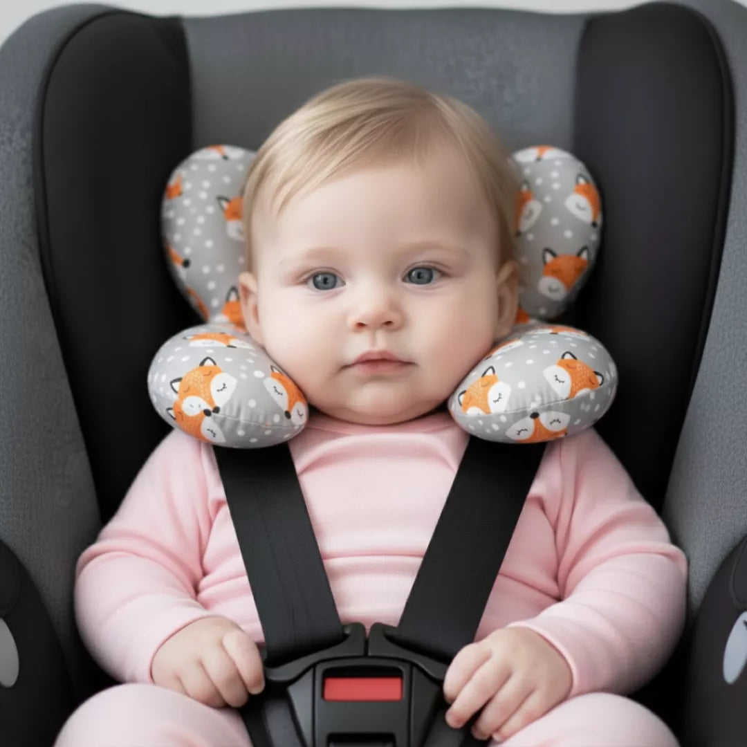 Infant Head Support Pillow for Car Seats & Strollers