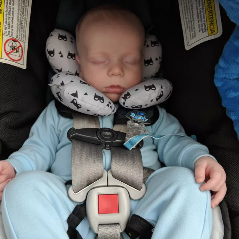 Infant Head Support Pillow for Car Seats & Strollers