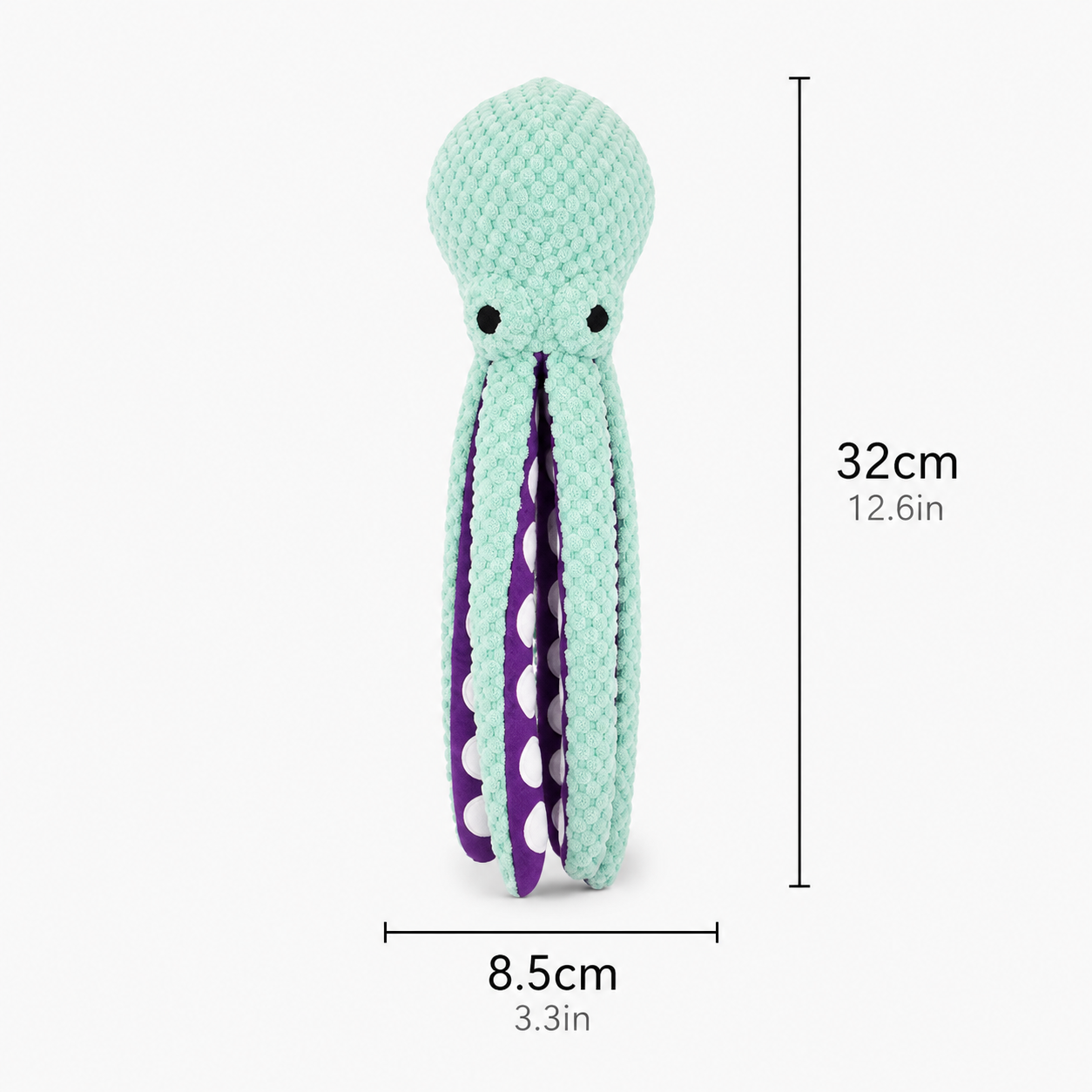 Octopus Dog Toy - Squeaky Octopus Plush Dog Toy