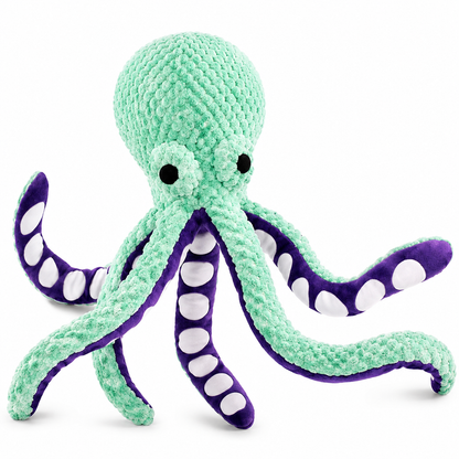 Octopus Dog Toy - Squeaky Octopus Plush Dog Toy