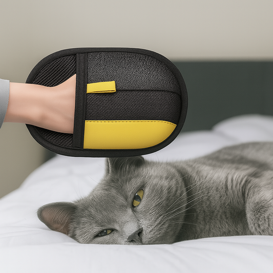 Pet Hair Remover Glove -  Electrostatic Hair Removal Glove for Effortless Pet Hair Removal