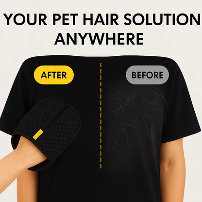 Pet Hair Remover Glove -  Electrostatic Hair Removal Glove for Effortless Pet Hair Removal